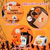 500pcs/roll Halloween Food Packaging Label Stickers, Cartoon Diy Cute Stickers Baking Packaging Self-adhesive Decorative Stickers