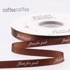 1cm Narrow Printed English Ribbon - Gift, Baking, and Florist Polyester Ribbon