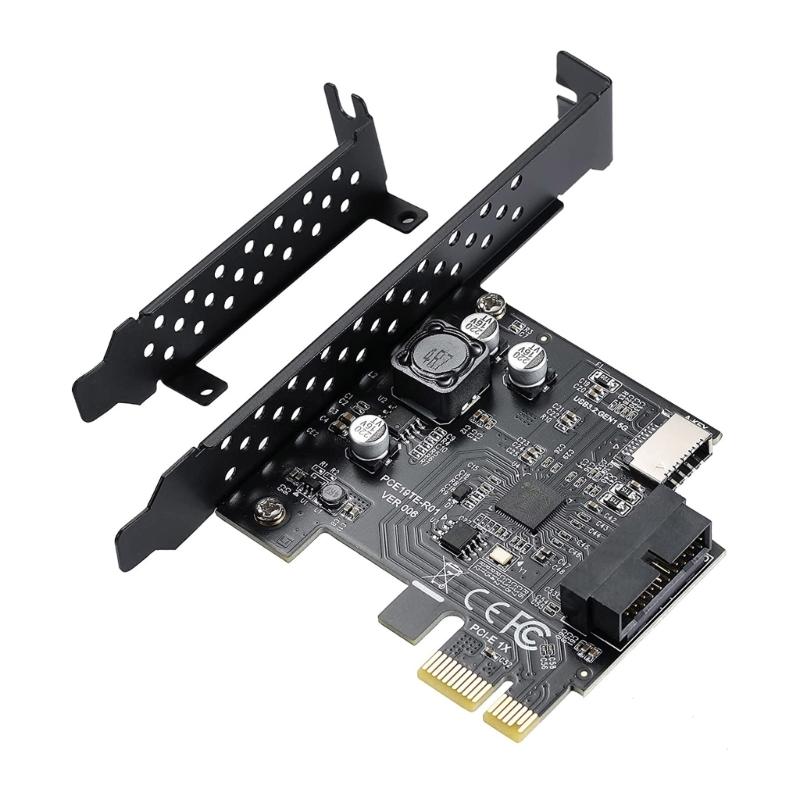 

PCI-E 1X до USB3.2 Pansion Card Картка PCI-Express 3.0 r USB 3.2 Gen1 TYPE-E A-KEY USB 3.0 20-контактний роз’єм