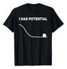 Unisex Shirt Cotton Oversize Large Size Unisex I Had Potential