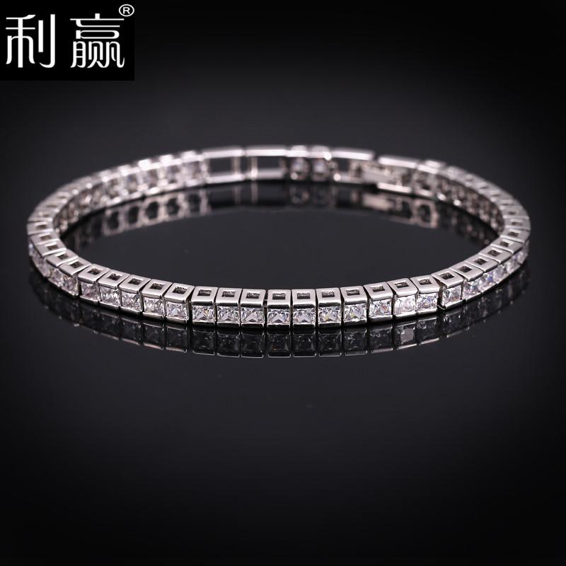 Copper Electroplated Popular Jewelry Bracelets, Zircon Exquisite Workmanship Counter Quality
