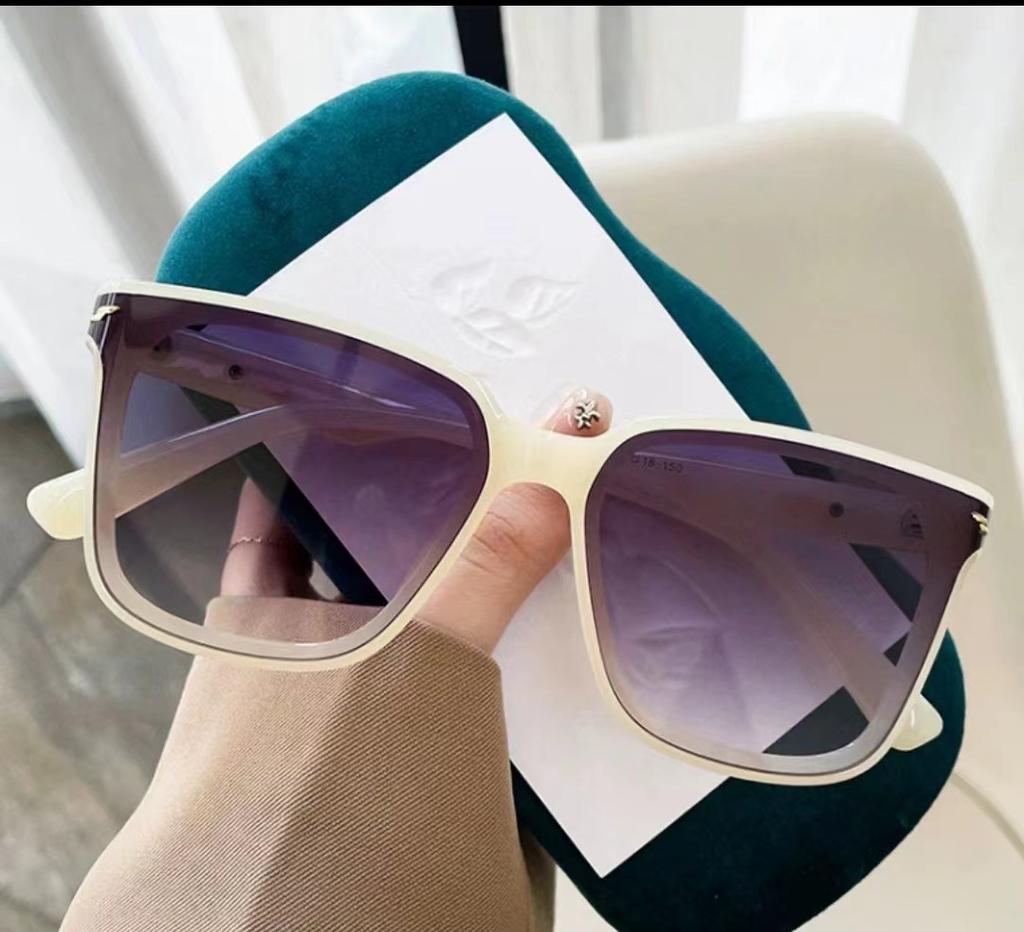 Fashion Style Sunglasses Women Big Size Square Shape Uv Protection Sun Glasses Women Travelling Hiking Glasses For Men