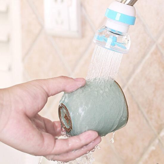 360 Degree Rotating Kitchen Faucet Aerator Telescopic Tap Nozzle with Filter Tip