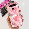 Für LG G8X ThinQ Hülle LG V50 ThinQ V50s ThinQ V50 Dual Screen Flüssigsilikon Bumper Coque Fundas Marmor Weltraummann Drache Capa