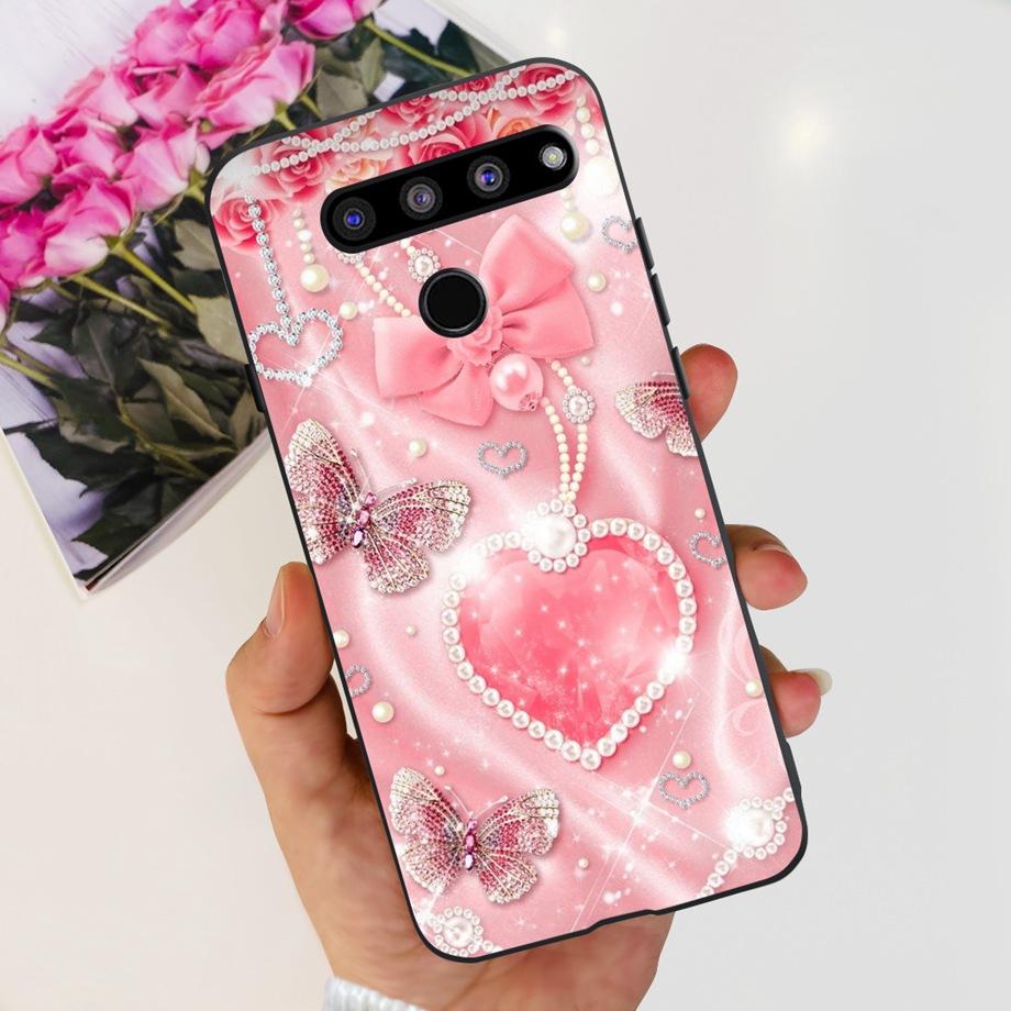 Für LG G8X ThinQ Hülle LG V50 ThinQ V50s ThinQ V50 Dual Screen Flüssigsilikon Bumper Coque Fundas Marmor Weltraummann Drache Capa
