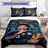 Messi Customize Text Bed Sheet Set Suitable for Decorate room Breathable Duvet Cover Custom Room Decor Perfect Gift for Valentine’s Wedding Birthday