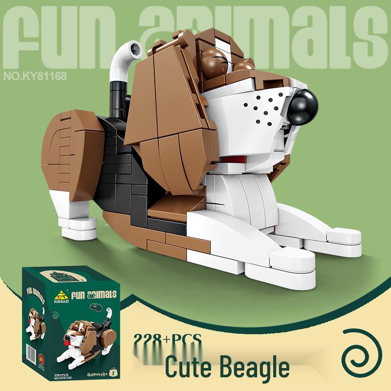 KaiZhi Dinosaur & Beagle Building Blocks - Children s Intelligence Toy Gift