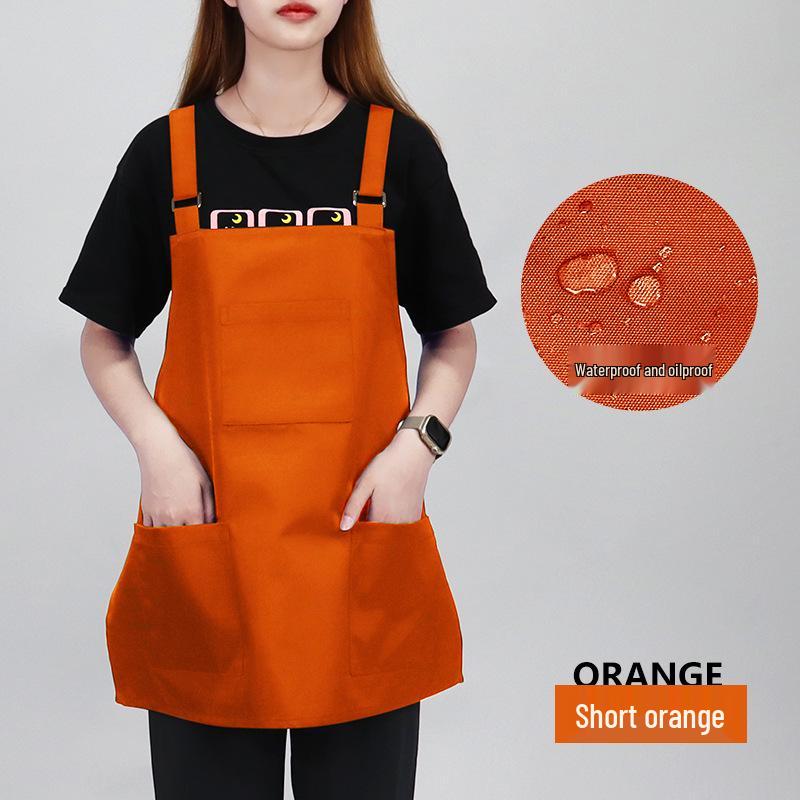 Custom Logo Kitchen Workwear: Apron Vest for Coffee Shops & Catering