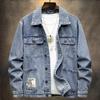 Vintage Jeansjacke Herren Lose Jacke Herren Frühling und Herbst Top