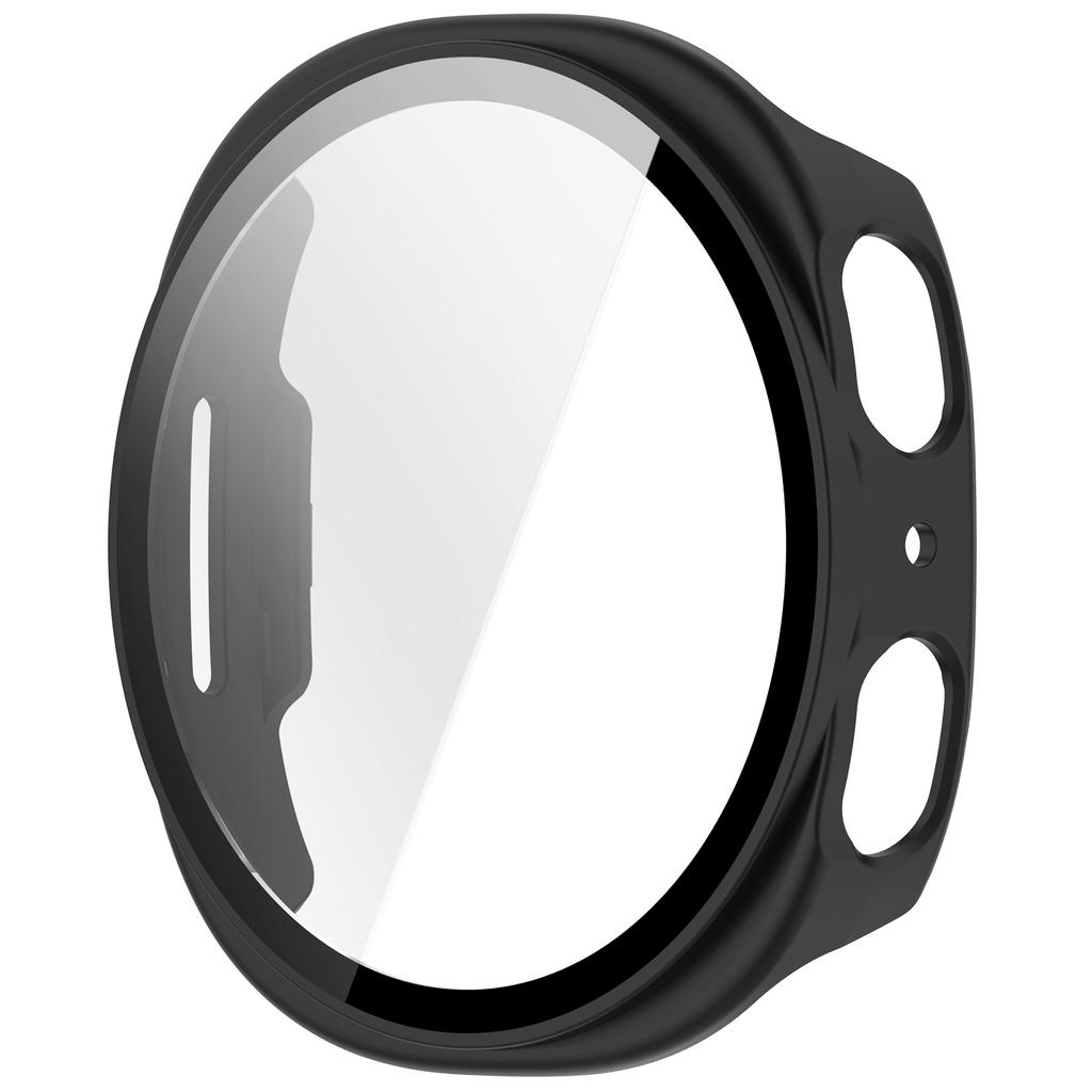 2 i 1 PC Fullt Beskyttende Deksel For Samsung Galaxy Watch8 44mm 40mm Glass Skjermbeskytter Deksel Hardt Skall Støtfangerramme Deksel+Film