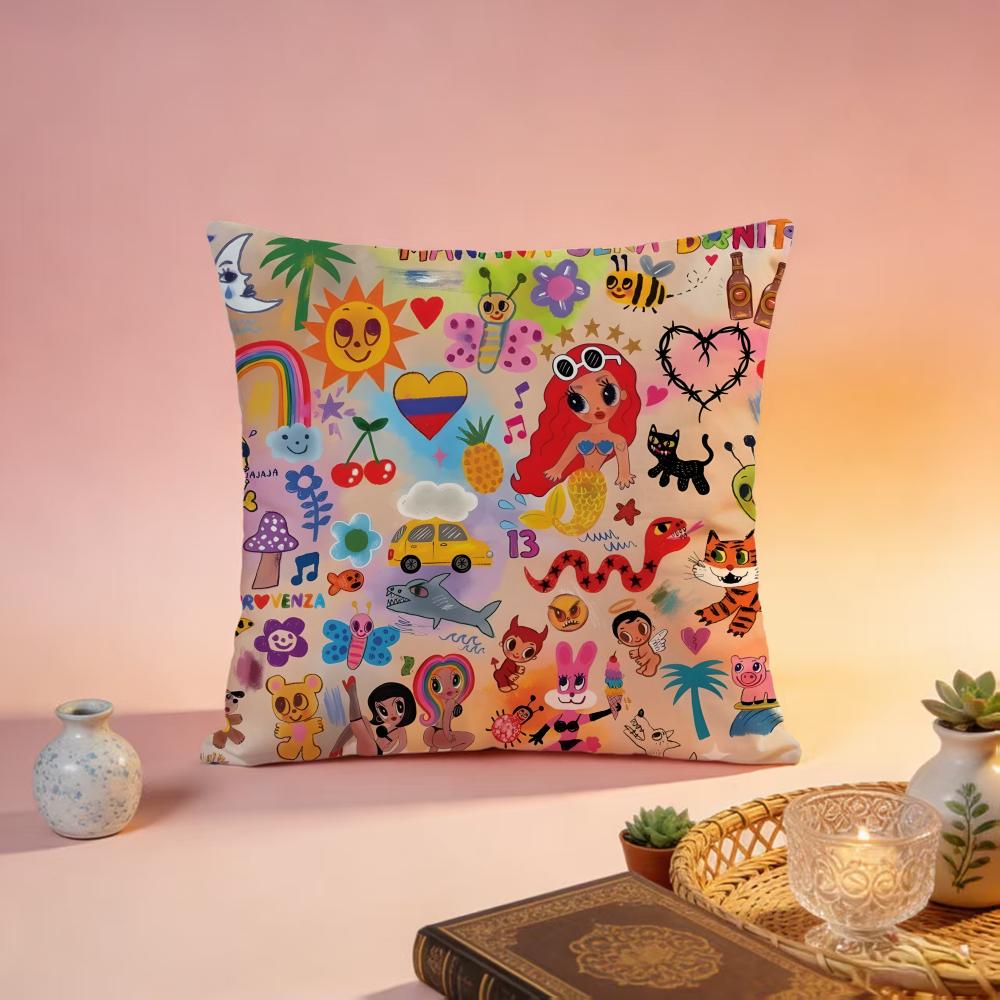 Trending GG KAROL Ged Cushion Cover Premium SkinFriendly Pillow Case MultiPurpose for Home Office Travel