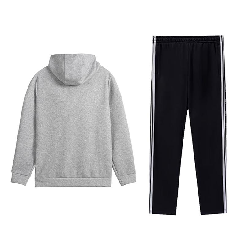 Li Ning Casual Sportswear Unisex Coin Gray+Black AWDVP47-1+YKLVBBA-1