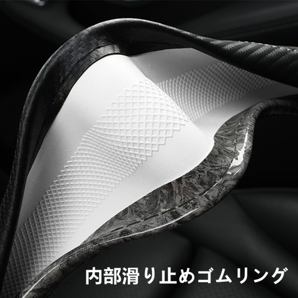 TATACLEA Wood Grain Steering Wheel Wood Grain for Kei Microfiber Excellent Coffee B Cover, Style, Cars, Leather, Non-Slip, Stylish, Breathable,