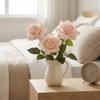 Real Touch Artificial Rose Flower Realistic Fake Flower Simulation Big Rose  Valentine's Day