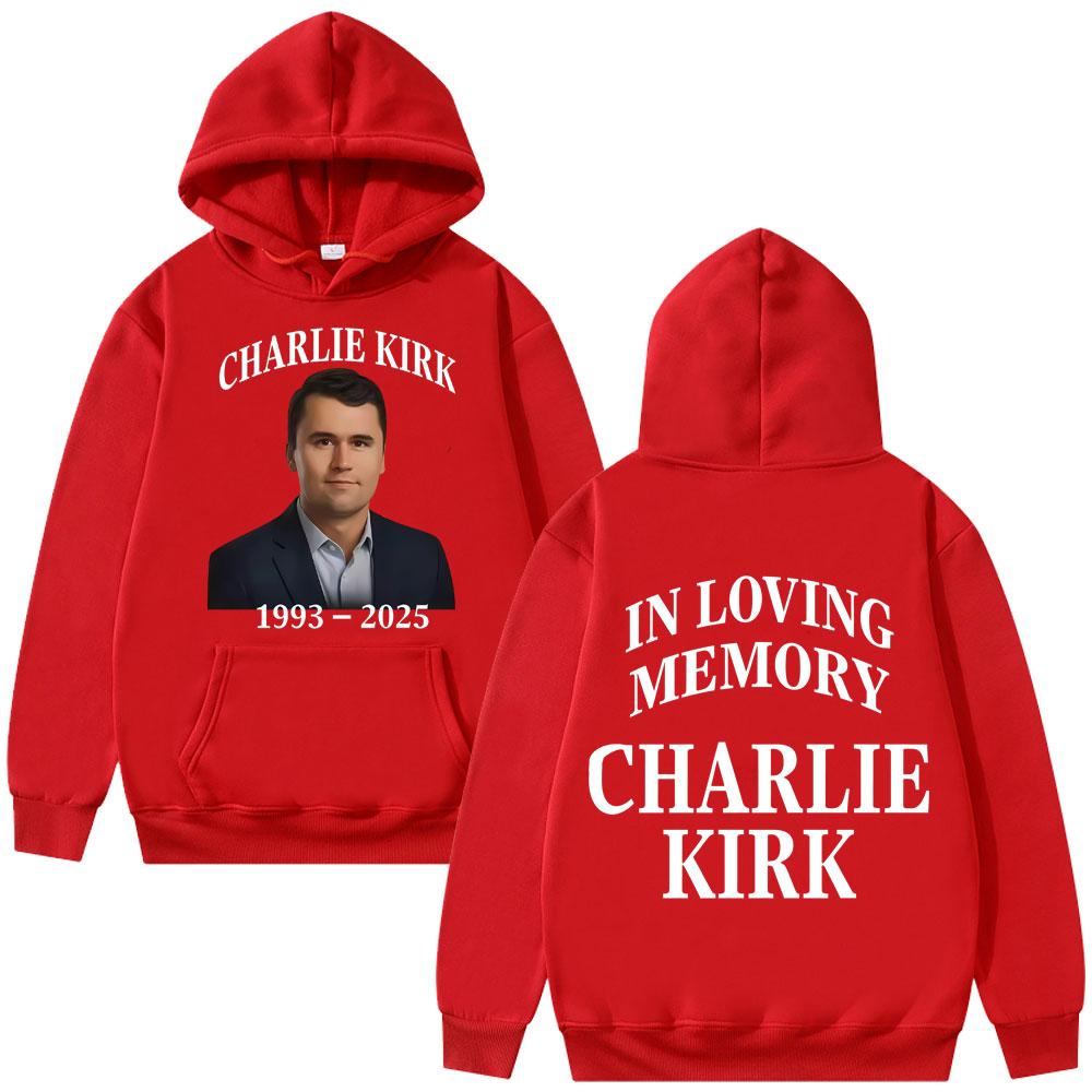 

In Loveing Memory Charlie Kirk Freedom Hoodie Men Women Tribute Memorial American Hero Sweatshirt Patriotic Activism 3XL