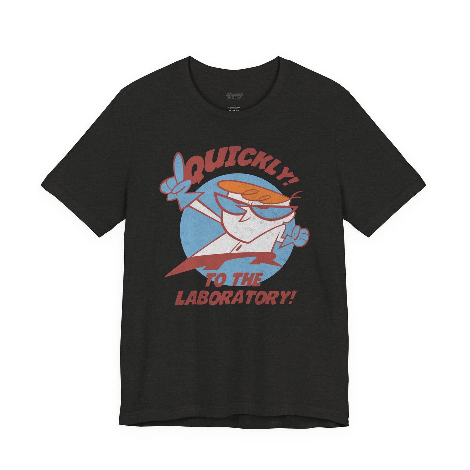 Dexter Inspired Vintage T-Shirt, Retro Cartoon Graphic Tee, Y2K Streetwear Shirt, 90s Nerd Aesthetic 3XL