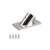 2 ks 7/8" 60° zábradlí na palubu člunu Čtvercová základna Marine Heavy Duty 316 Nerezová ocel Pro lodní jachtu 22mm/25mm kolejnice/trubka