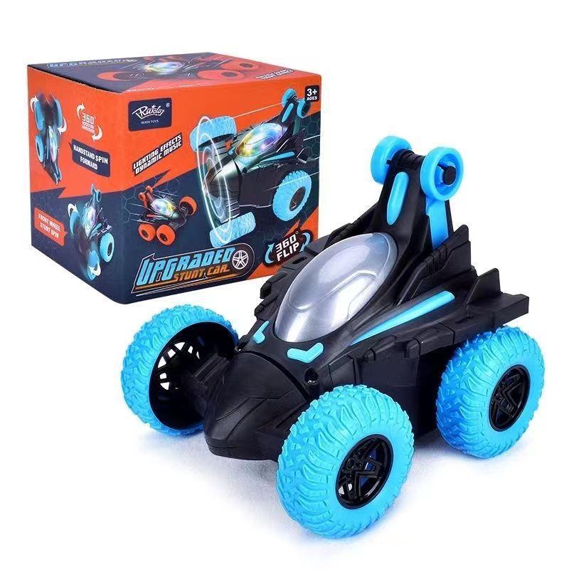 Electric Toy Stunt Car with Light and Music Special Effect Dump Truck Toy Vehicle