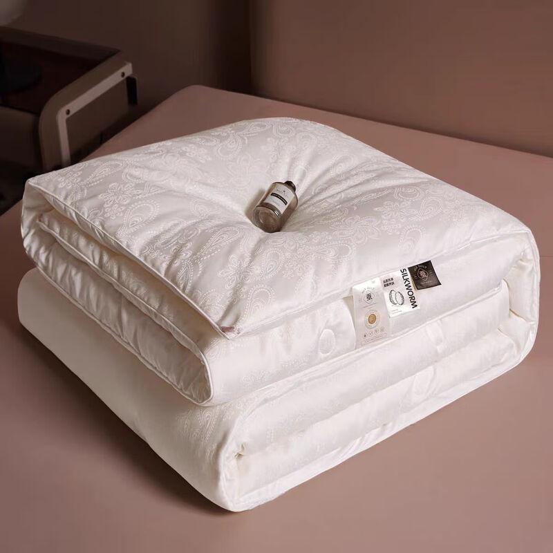 Luxury Cotton & Mulberry Silk Blend Duvet 150x200cm Winter, 2.5kg