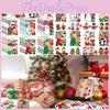 Festive Holiday Themed Childrens Stickers Featuring Santa And Snowmen For Creative Crafts