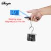 Portable Scale Digital LCD Display 110lb/50kg Electronic Luggage Hanging Suitcase Travel Weighs Baggage Fishing Scale with Hook