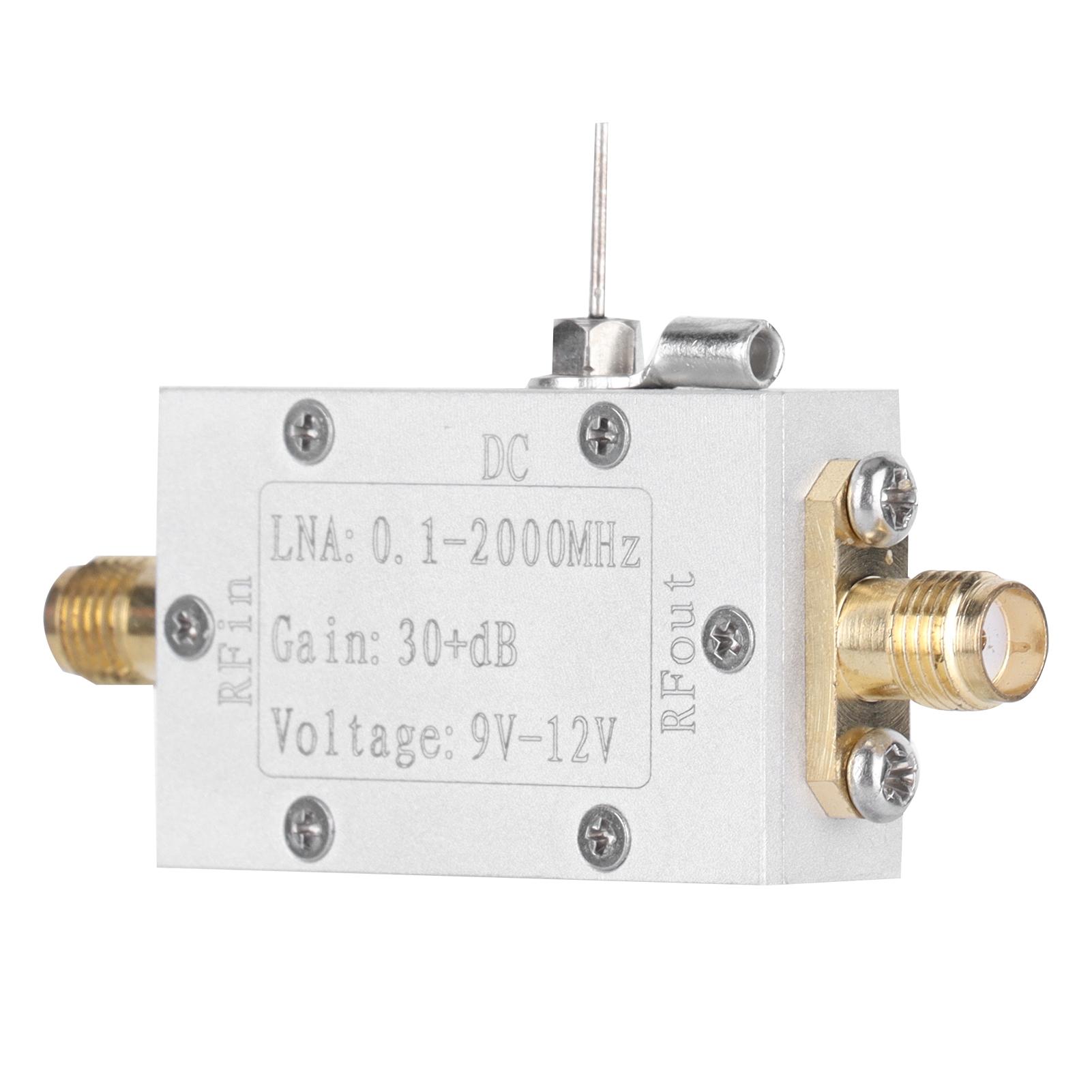 

LNA0.12000 МГц 30 дБ РЧ широкосмуговий підсилювач Малошумний РЧ підсилювач для FM-радіо, дистанційного керування