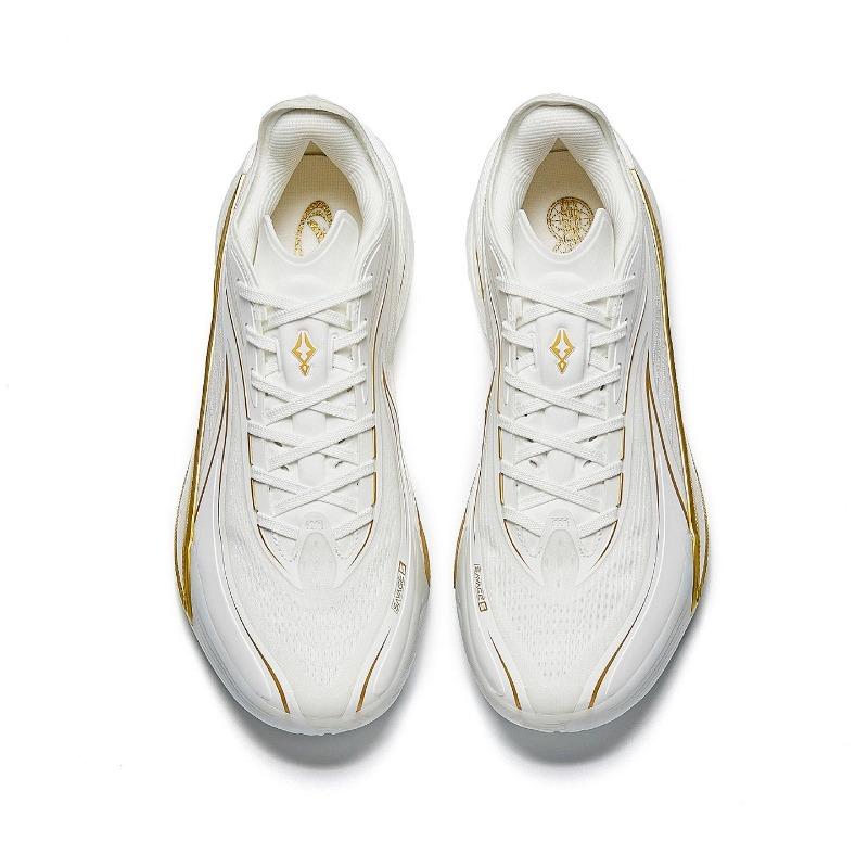 Anta Light Crazy 5 Performance Basketball Shoes Men Sneaker Paper-White 112621105-7