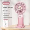 2024 Rechargeable Portable Handheld Desktop Fan with Long Battery Life and USB Charging