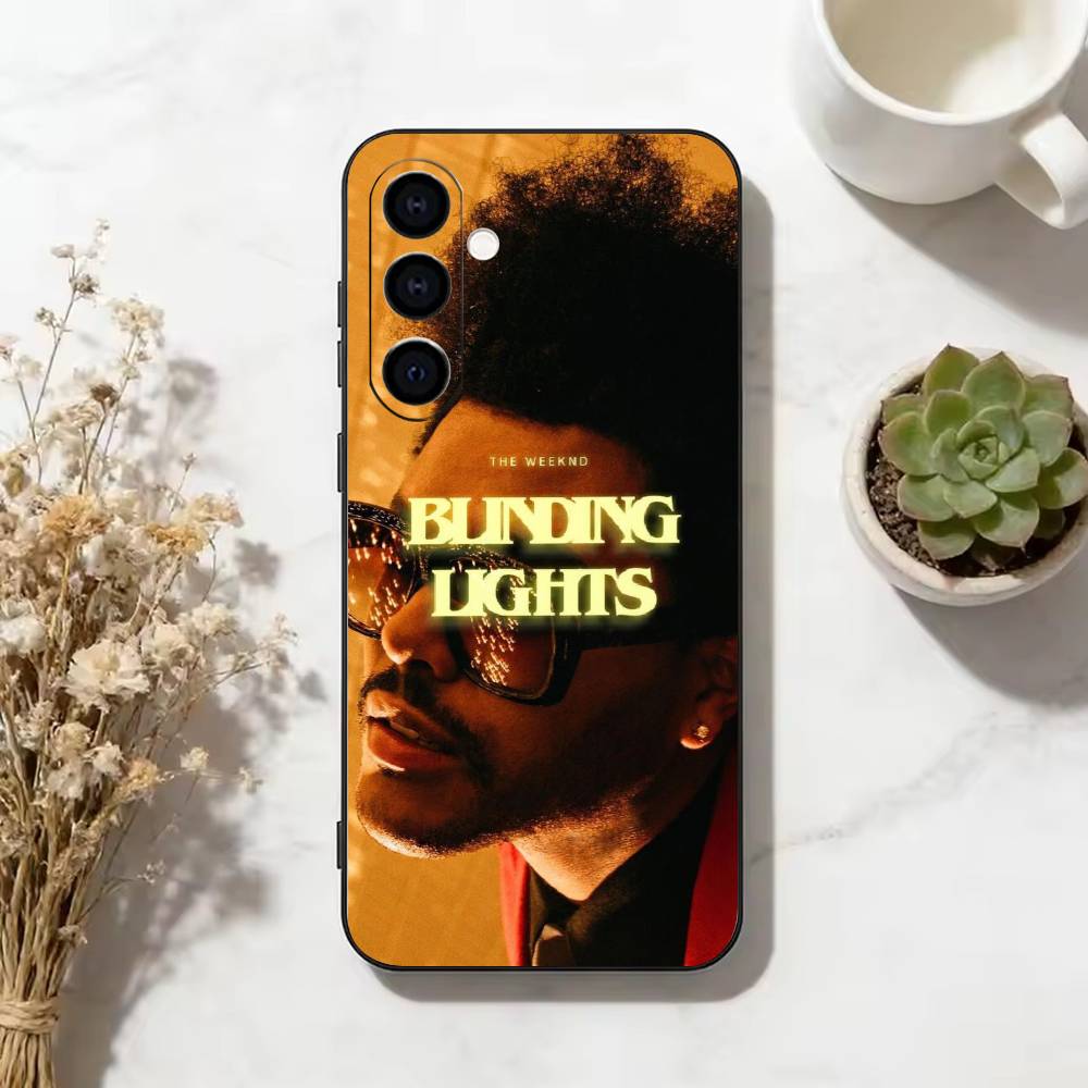 Dark R-B King The Weeknd  Phone Case For Samsung Galaxy A73,A72,A71,A70,A53,A52,A51,Others Soft Black Cover Samsung a40