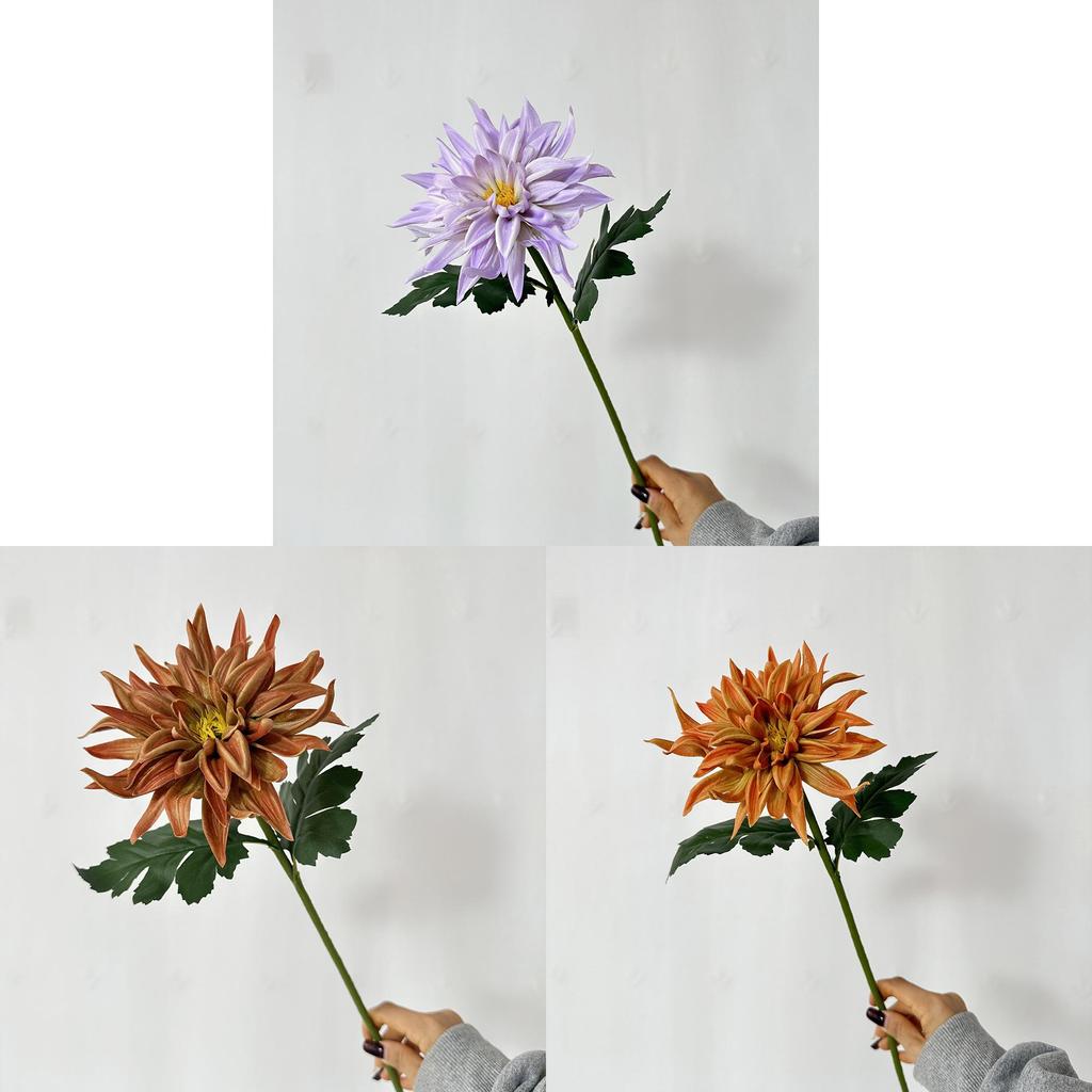 Realistic Dahlia Pinnataflower Arrangement For Hotel Wedding Window Display