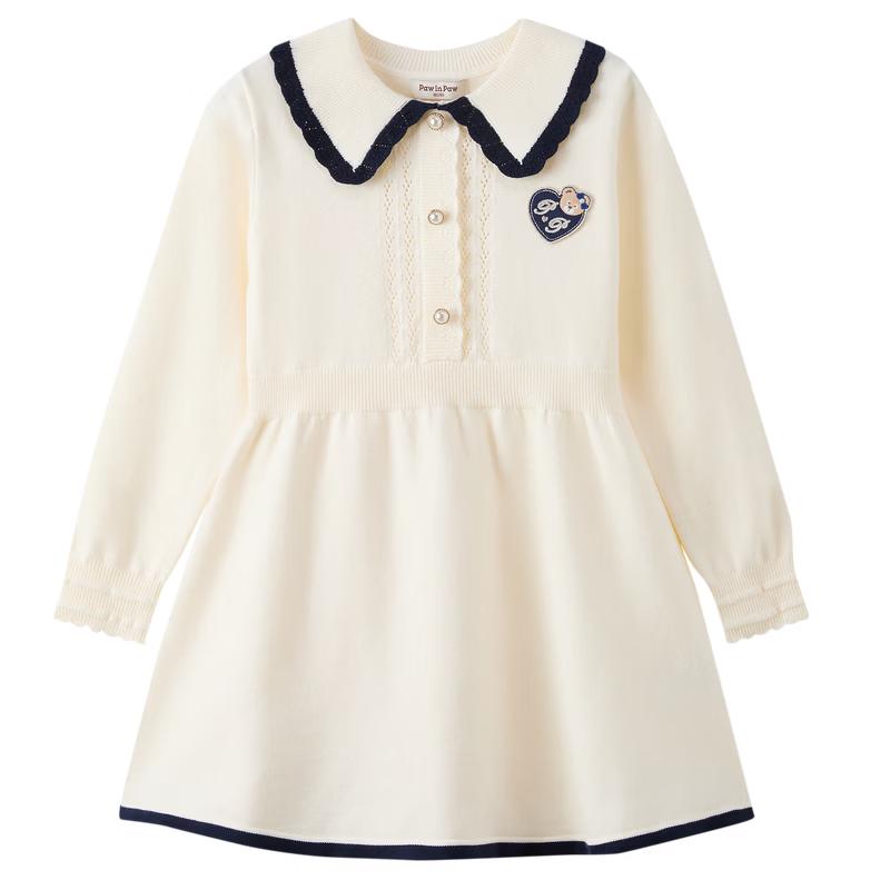 

PawinPaw Girls Cartoon Bear Knitted Dress 120