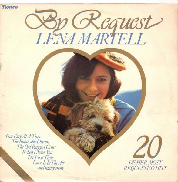 

LP Record LENA MARTELL - By Request RTL2046 Ronco 1980 UK Pop Used