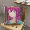 1pc Ouka Makusawa Pillow Case Fashion Square Pillowcase Bedroom Sofa Room Ins Decoration Leisure