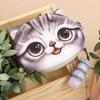 Portamonete Gatto Peluche Con Coda 3D Per Uso Quotidiano E Regalo