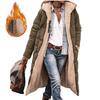 Jachetă Matlasată cu Glugă de Iarnă Femei Reversibilă Mânecă Lungă Palton Gros Cald Fashion Lung Îmbrăcăminte Exterioară Casual Geci Puffer