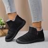 Fashionable New Style Comfortable and Non Slip Snow Boots Winter  Round Toe Flat Bottom Velvet Women's Boots