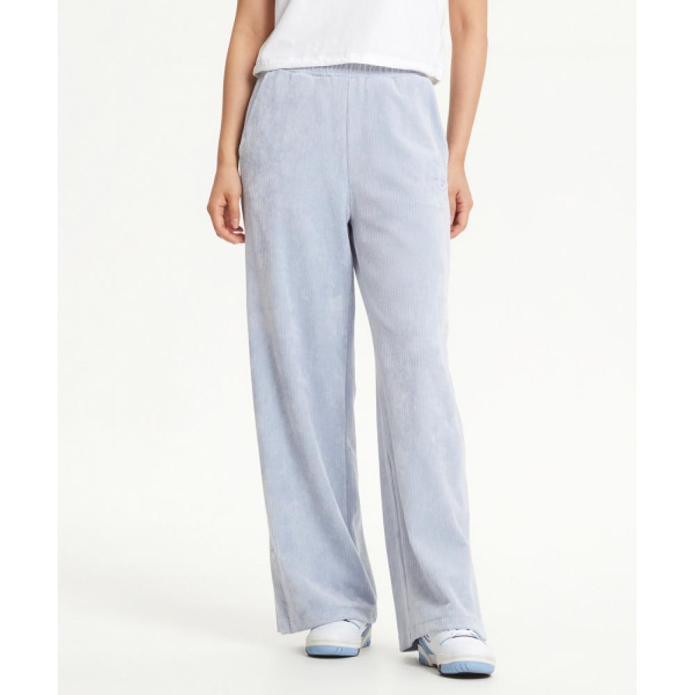 

New Balance Nbmle4w922 Women Velour Ribbed Wide Pants Light Blue (51)L/BLUE/S(070)