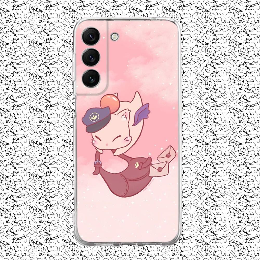 

Moogle F-Final F-Fantasy Phone Case Silicone For Samsung S30,S23,21,22,20 Ultra,S20 FE lite,S10,9,PIus Note20ultra Cover Clear SamsungS10