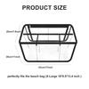 XL Bogg Storage Bag Accessories Rubber Waterproof Extra Large Clear Women Handbag Pool Basket Jelly Tote Sac Bogg Bag Organizer
