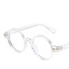 Retro Round Frame Fashion Glasses Anti Blue Light Computer Fashion Lightweight Eyeglasses Women Men