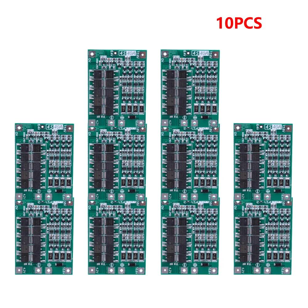 3S/4S 5A 10A 20A 40A 60A Li-ion Lithium Battery Charger Protection Board 18650 BMS For Drill Motor with Standard/Enhance/Balance