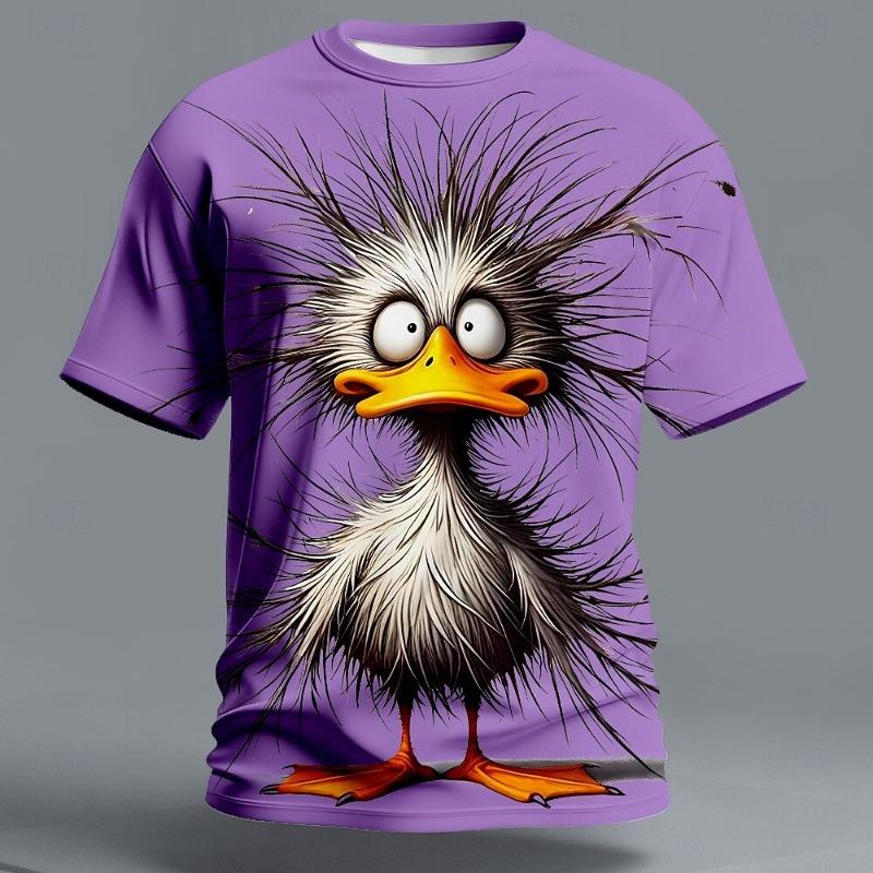 Nueva camiseta de conejo de dibujos animados personalizada para hombre con mangas cortas estilo callejero y tejido de secado rápido cómodo
