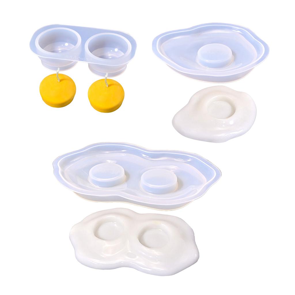 Silicone Eggs Mold Candle Making Moulds Home Decorative Moulds Perfect for Craft Enthusiasts and Creative Designers
