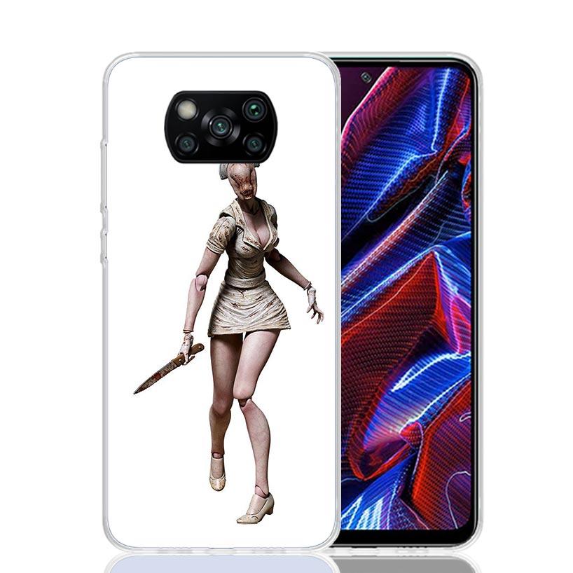 

Silent Hill Horror Phone Case For Xiaomi Poco F7 Ultra X7 X6 Pro X5 Redmi 15 15C 13 13C 12 12C 10 10A 10C 9 9A 9C 9T Shell Poco Redmi 13C