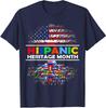 Hispanic Heritage Month Tree Roots Latino Countries T-Shirt
