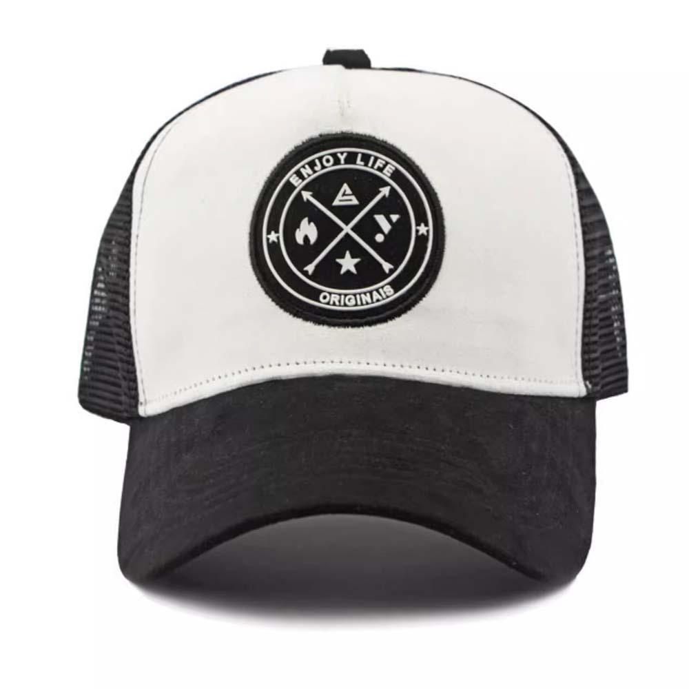 Breathable Mesh Peaked Cap Adjustable Women Sunshade Hat Trendy Men Baseball Hat Outdoor