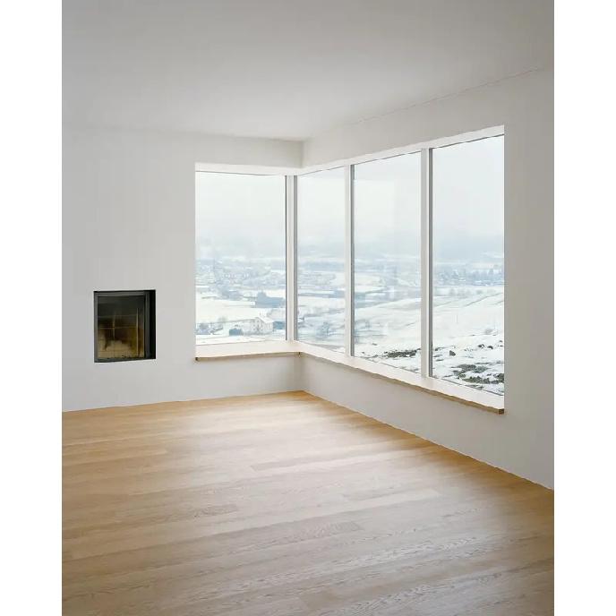 DN Aluminium Sliding Window 2.0mm Thermal Break Structure Slide Window Smoothly Metal Frame Soundproof Window for House