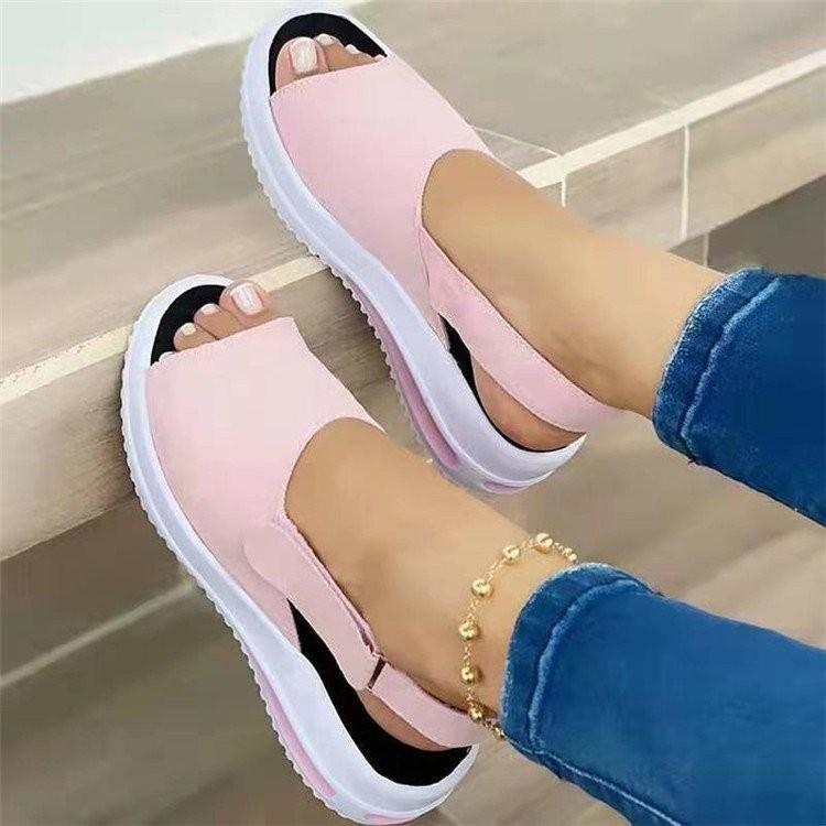 Women's 2021 Plus Size Platform Sandals - Cross-Border Style