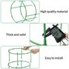 3-24Sets Plant Support Stakes Plastic Plant Support Pile For Flowers Greenhouses Arrangement Fixing Rod Holder Garden Tools