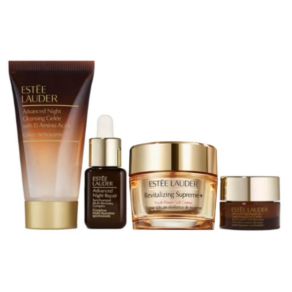 ESTEE LAUDER Ультра-восстанавливающие сыворотки для кожи с интенсивным питанием Набор образцов ухода за кожей Подтягивающие Увлажняющие 30мл+7мл+15мл+5мл Мягкие